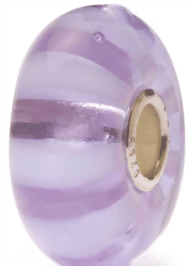 Trollbeads Lavendelstreifen TGLBE-10249 / 61380    Retired  