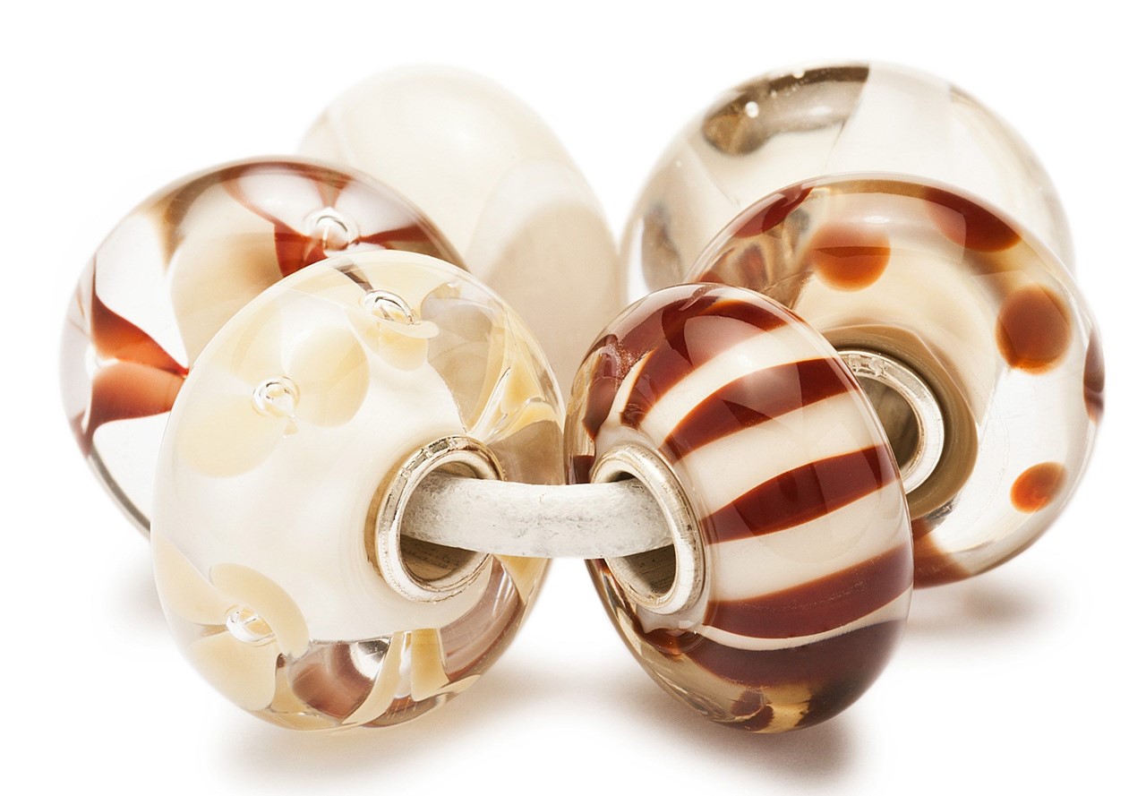 Trollbeads Östliche Schokolade-Crème Set  Retired  