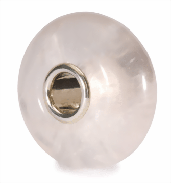 Trollbeads Rosenquarz, rund TSTBE-10010 /  80002   Retired   