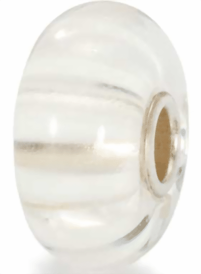 Trollbeads  Weiße Streifen TGLBE-10091   