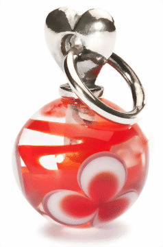 Trollbeads Valentinsgruß rot TAGBE-00025 / 61730   Retired  