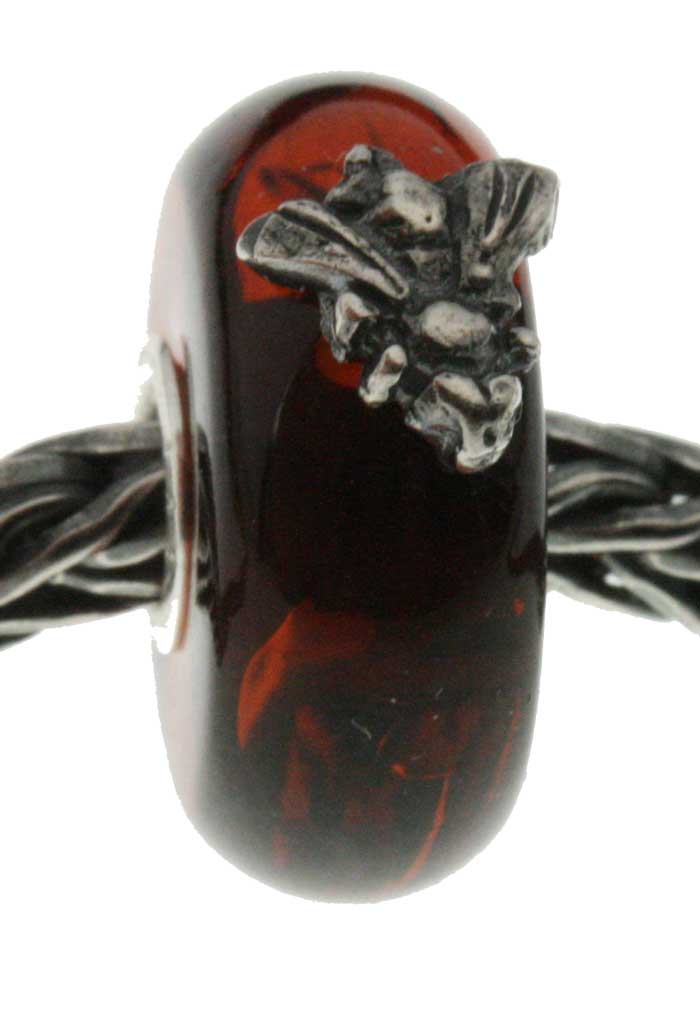 Trollbeads Bernstein Gold der Erde Nr.102