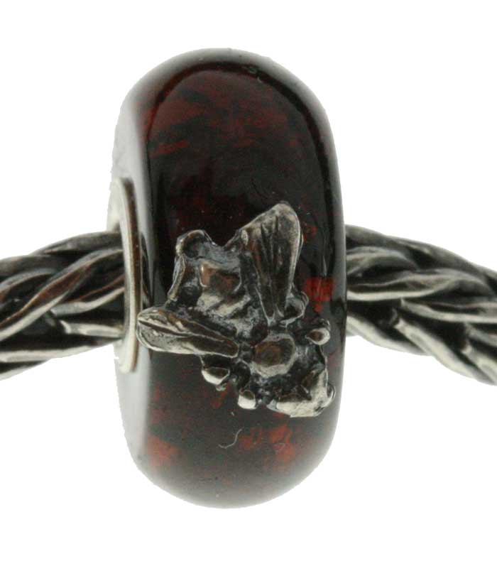 Trollbeads Bernstein Gold der Erde Nr.132