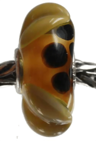 Trollbeads Orange Frucht 61477 Retired (Auslauf Artikel) 2018 