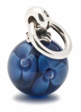 Trollbeads Lila Blumen Quaste TAGBE-00020 / 61727 Retired  