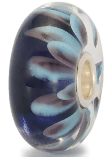 Trollbeads Blaue Blütenblätter TGLBE-10100 / 61423  Retired  