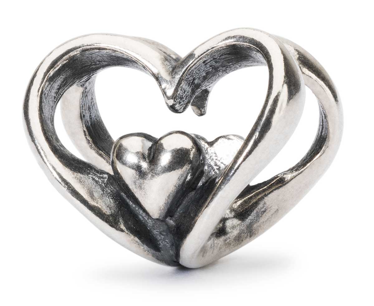 Trollbeads Herz an Herz TAGBE-10202