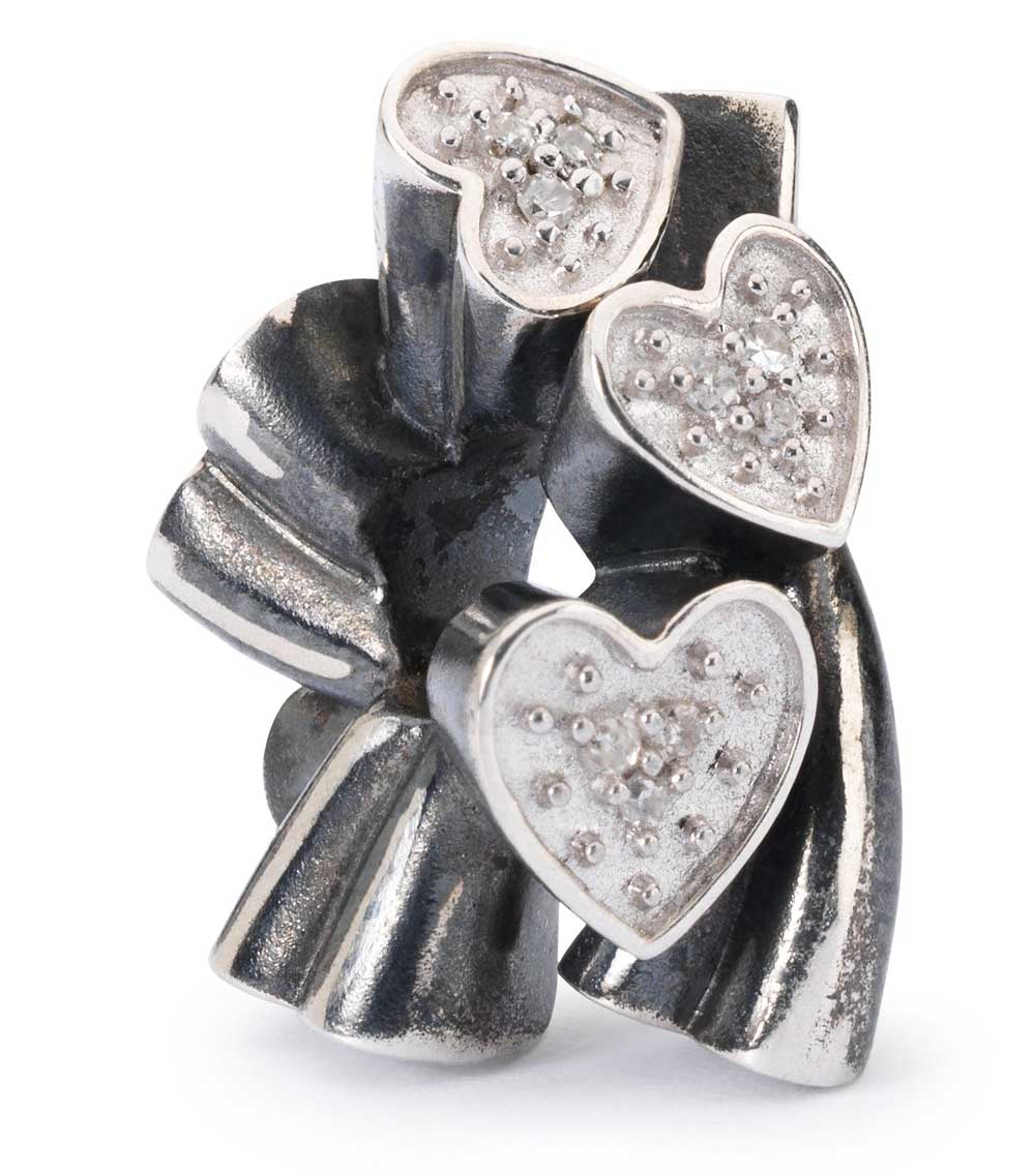 Trollbeads Strahlende Herzen TAGBE-00136