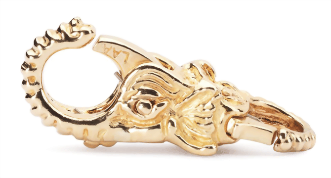 Trollbeads Elefanten Verschluss Gold TAULO-00007  
