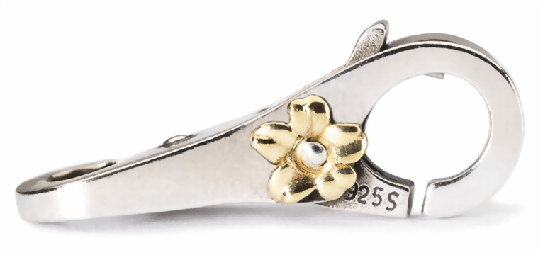  Blumenverschluss  Gold/Silber TAGLO-00007 RETIRED 2021