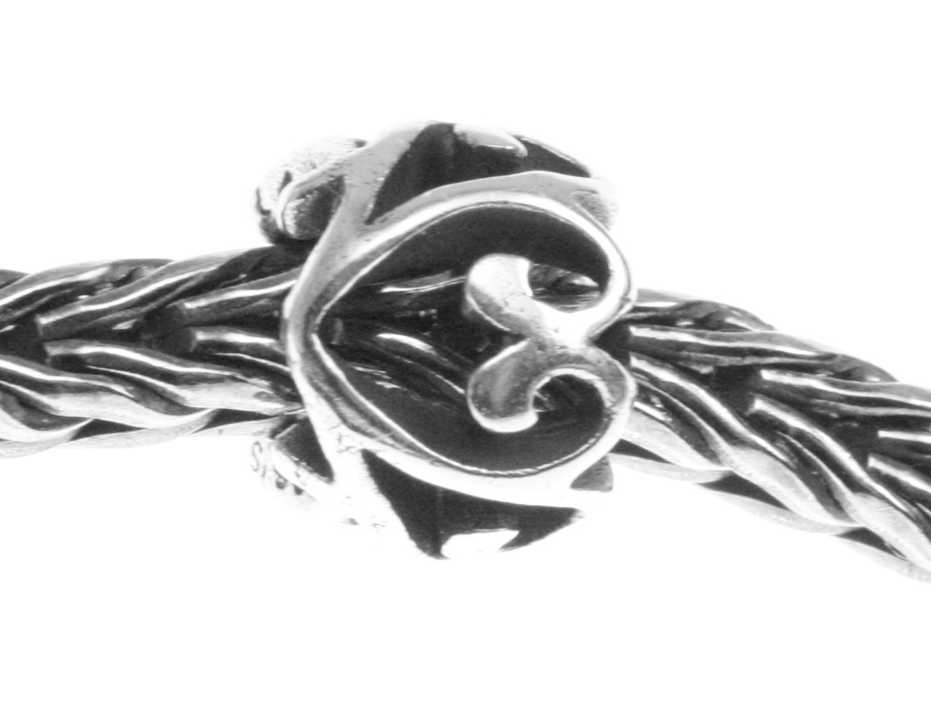 Trollbeads von Herzen  Silber Bead